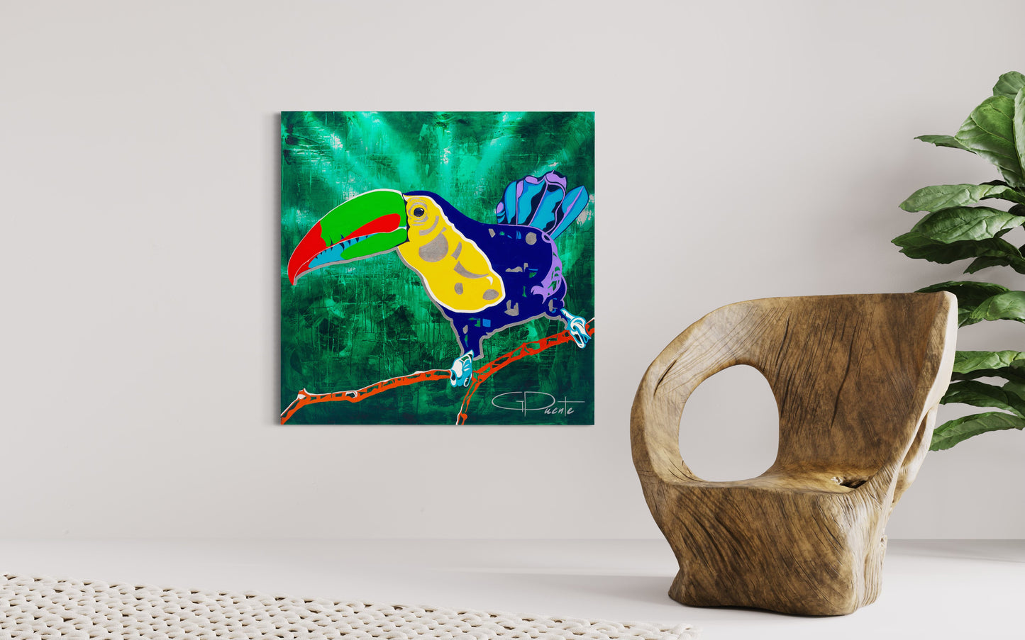 Valley Song 48"X48" | Acrylic on Canvas