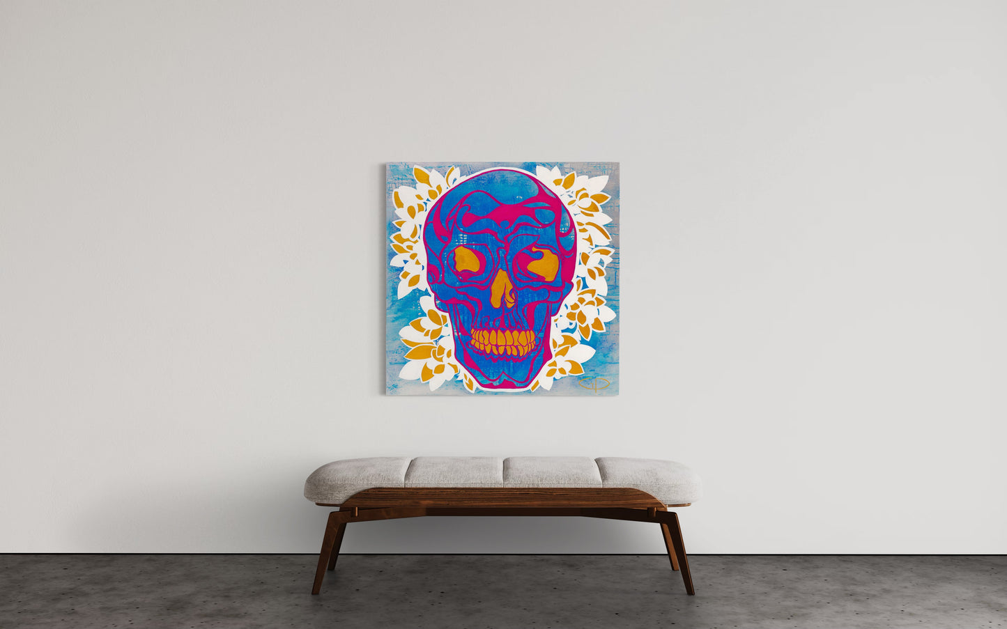 Flowers of Death 36"X36" | Acrylic on Canvas