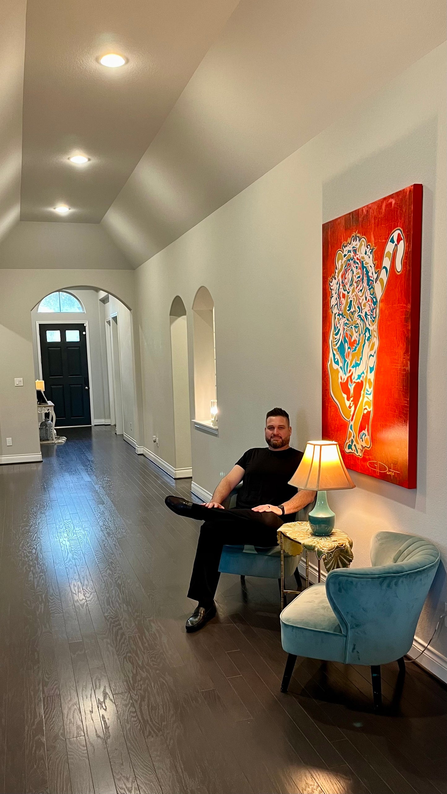 Tiger's Eye 40"X60" | Acrylic on Canvas