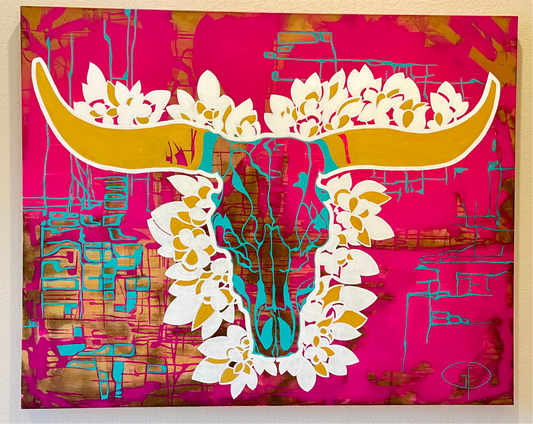 Lone Star | 48"X60" | Acrylic on Canvas