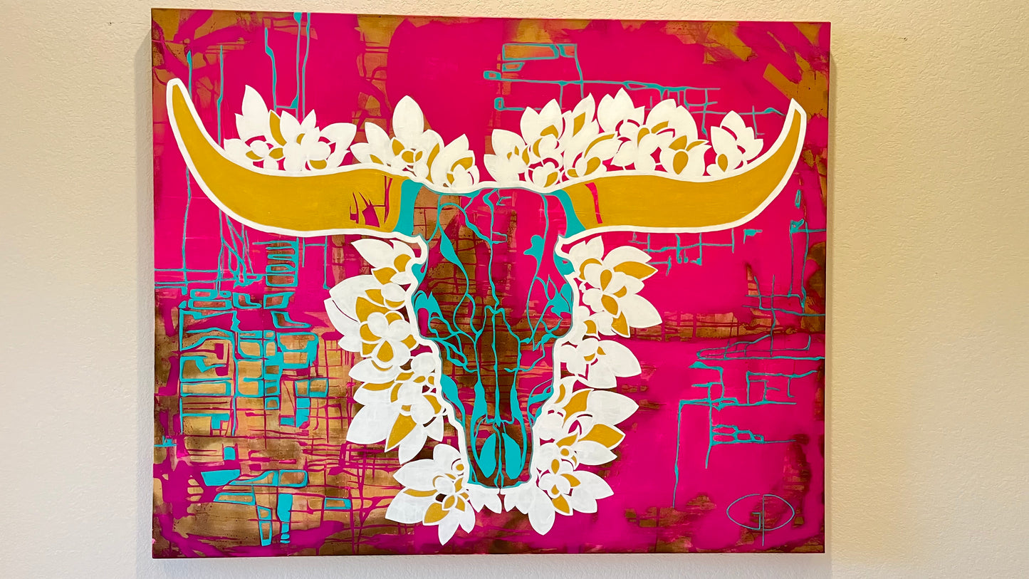 Lone Star | 48"X60" | Acrylic on Canvas