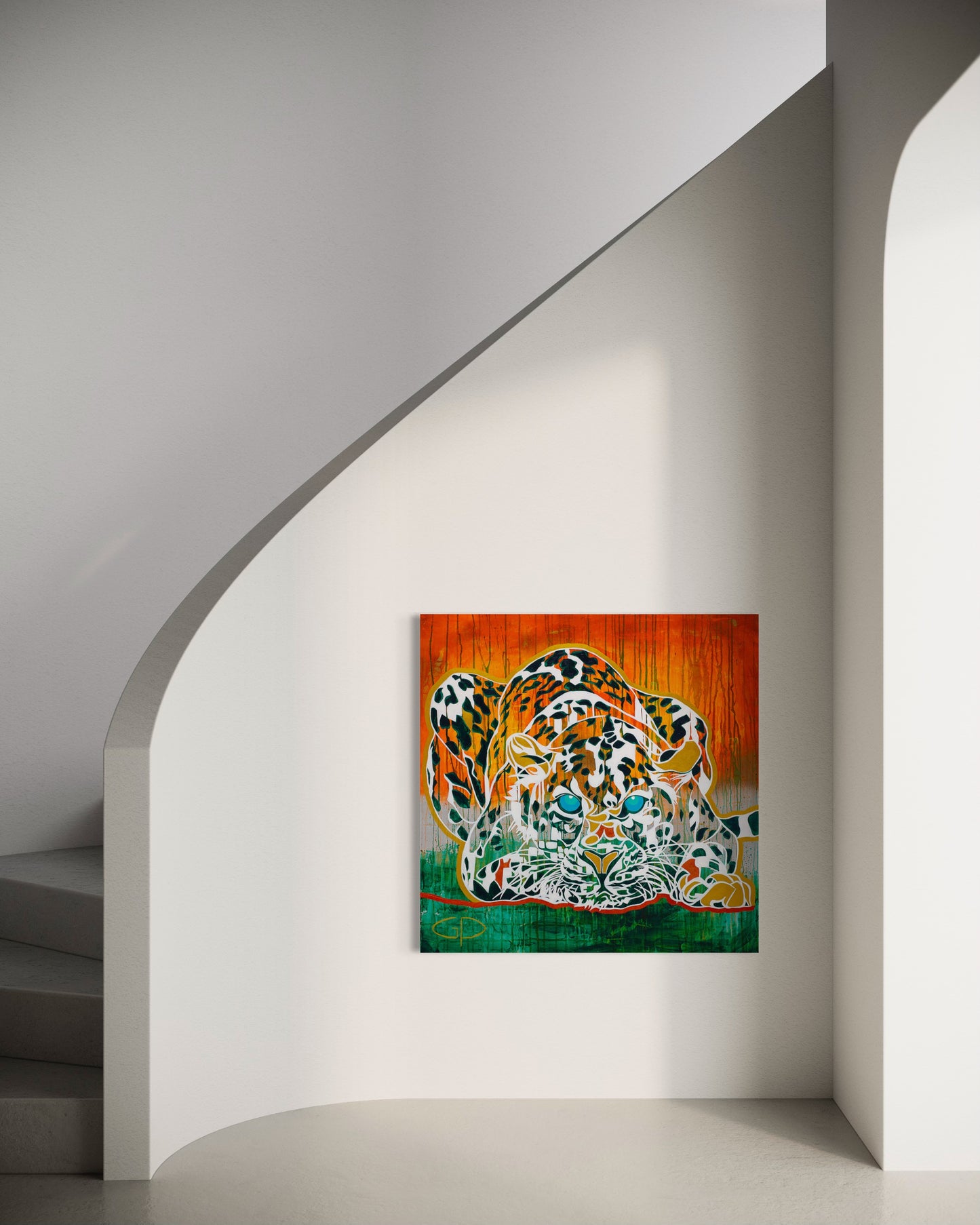 Diamond Hunter 36"X36" | Acrylic on Canvas