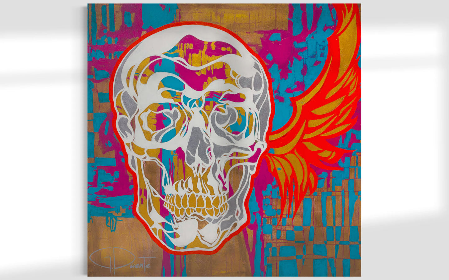 Wings of Fire 48"X48" | Acrylic on Canvas