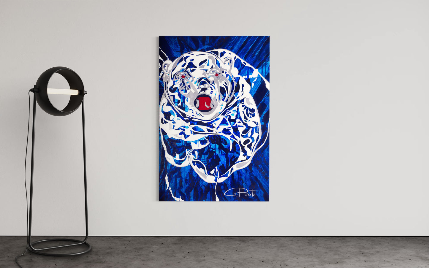 Blue Glacier 40"X60" | Acrylic on Canvas