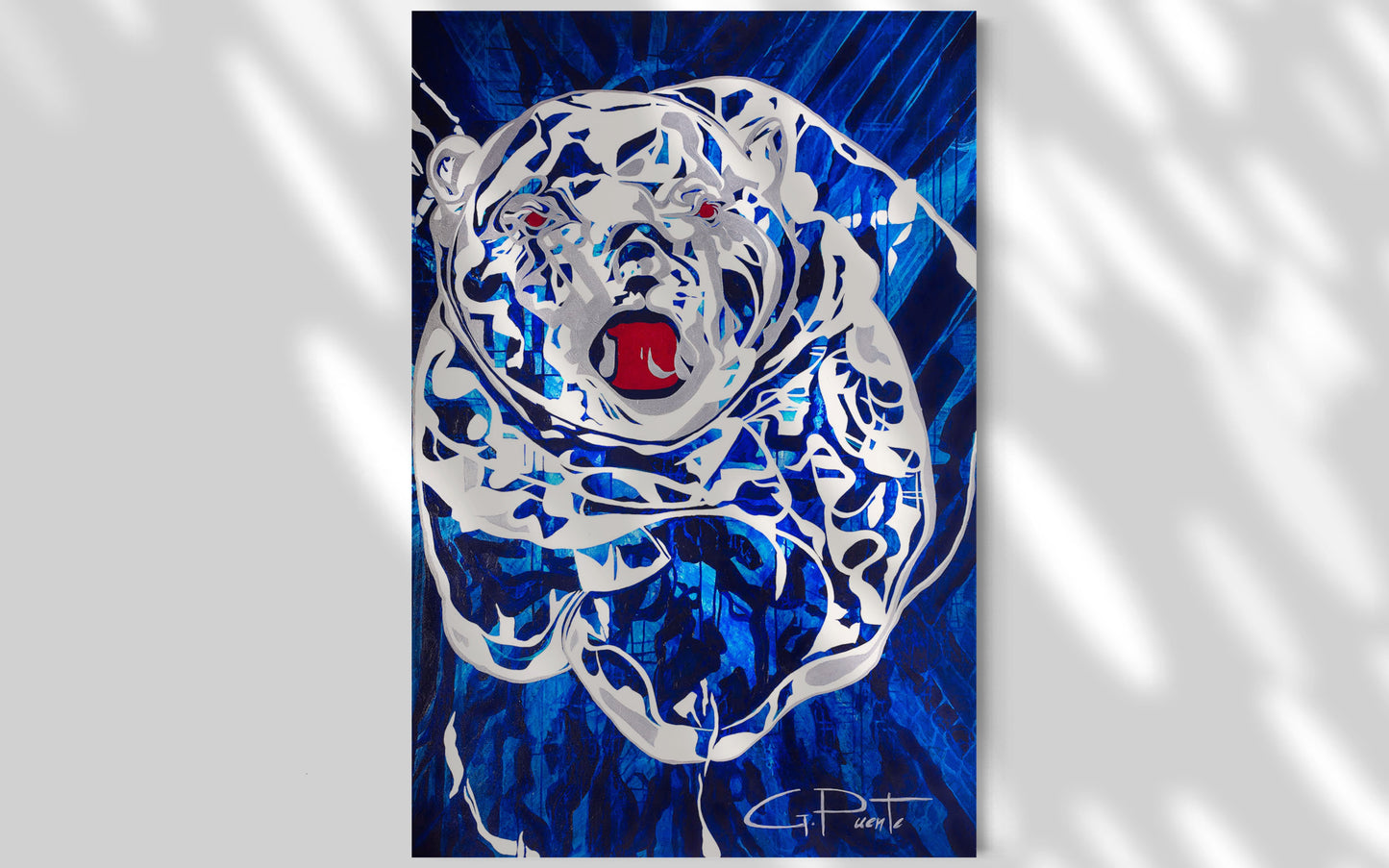 Blue Glacier 40"X60" | Acrylic on Canvas