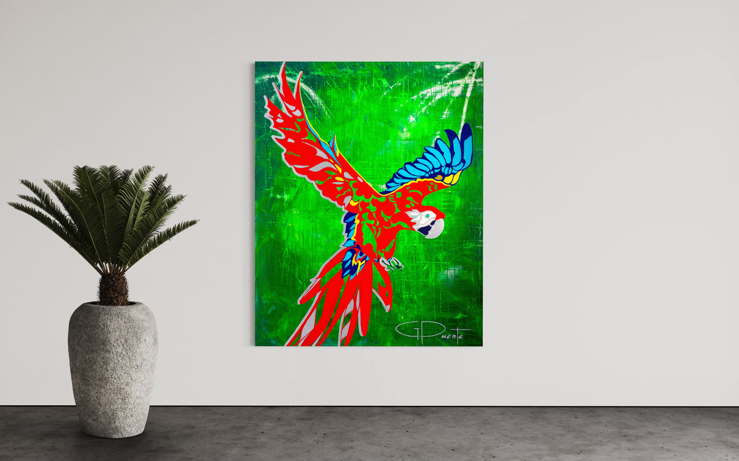 Paradise Found 48"X60" | Acrylic on Canvas