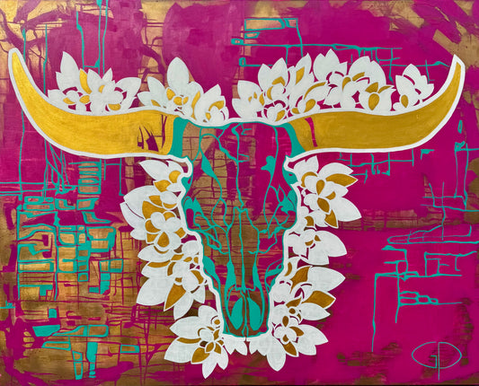 “Lone Star” Skull