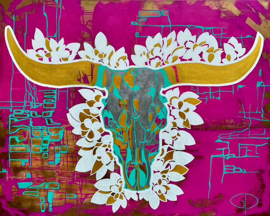 “Lone Star” Skull